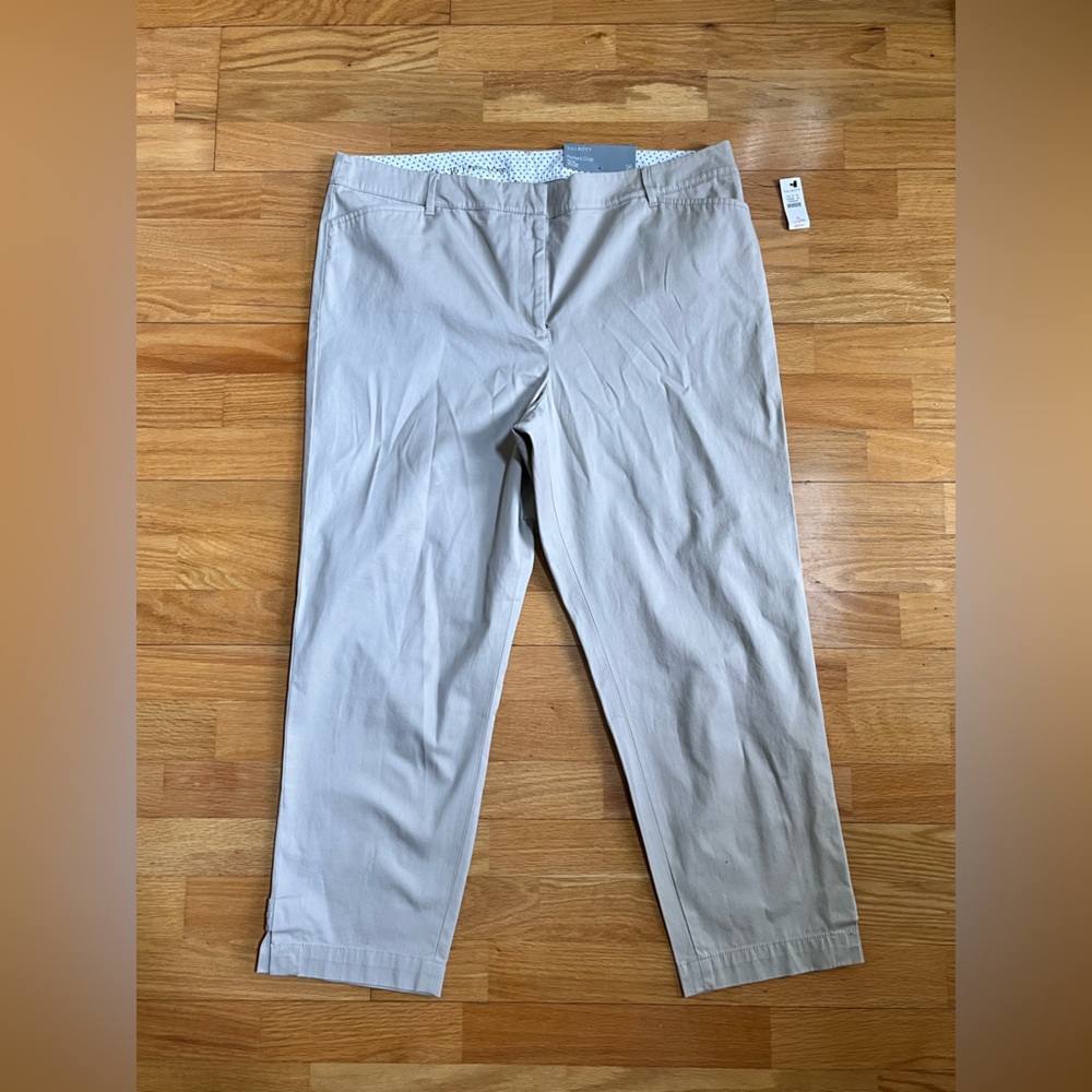 Talbots ‘Perfect Crop’ kahki pants